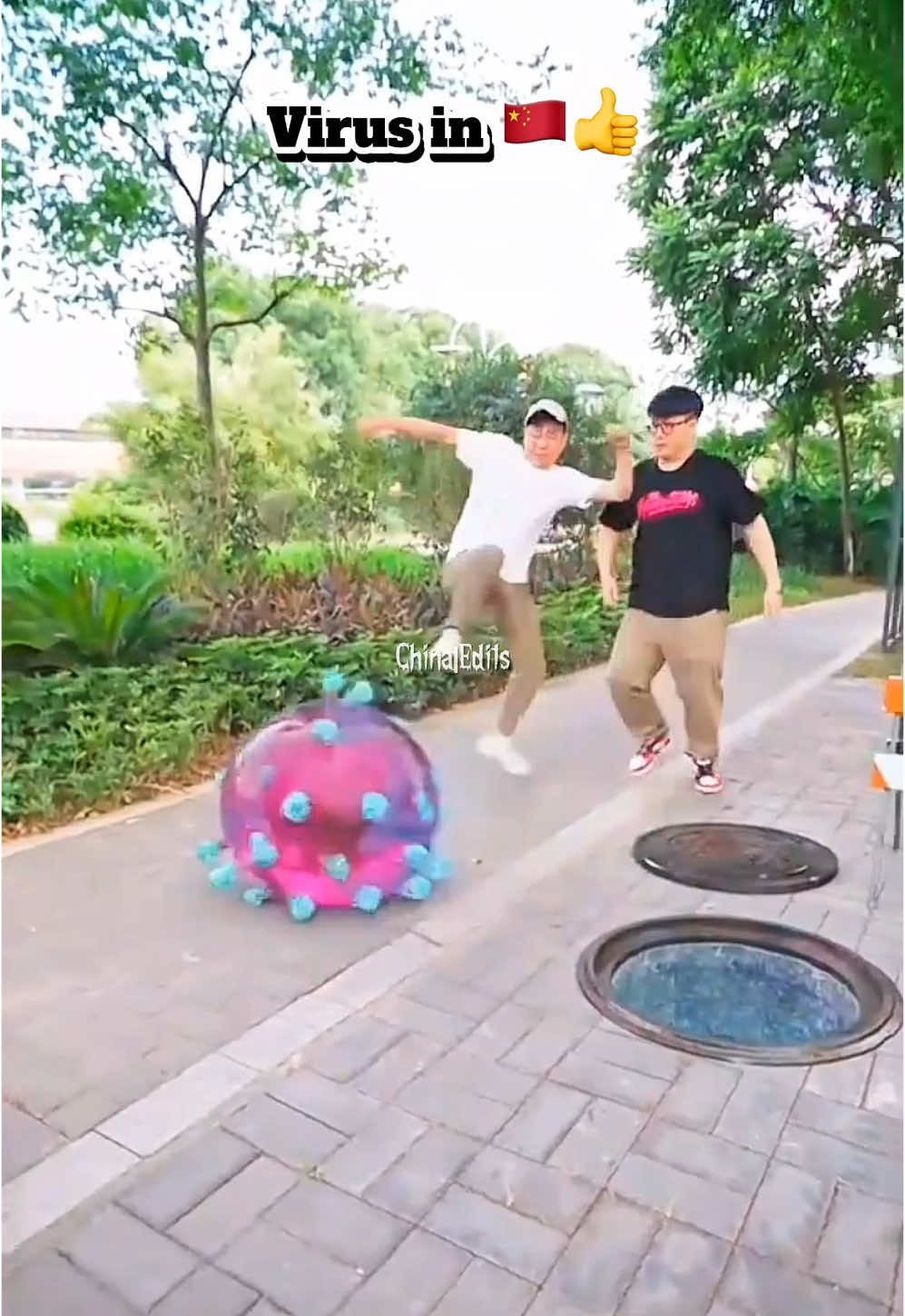 🇨🇳 VS 🇺🇸 Virus #china #chinavsusa #USA #chinese #chinatiktok #tiktok #socialcredit #CapCut 
