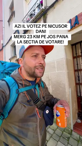 Am mers 23 km sa il votez pe Nicusor Dan! #robertsupertramp #fyp #fypシ゚ #5pasidebine #viraltiktok #romaniatiktok #tiktokromania #viral #calatorii #vlogdecalatorie #travelvlog #spania #elcamino #tiktok #tiktokviral #travellife #traveltips #traveltiktok #logrono #nicusordan 