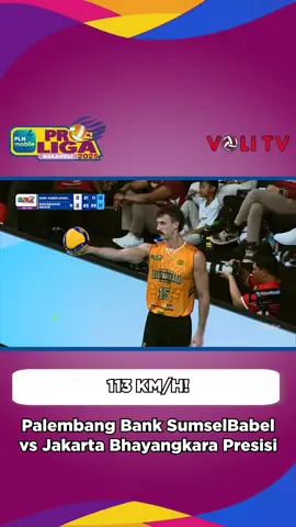 113 KM/H! Saksikan highlights PLN Mobile Proliga 2025 di Voli TV sekarang! #Proliga2025 #Proliga #Bolavoli #voliindonesia #Voli #volimania #plnmobile #Volitv