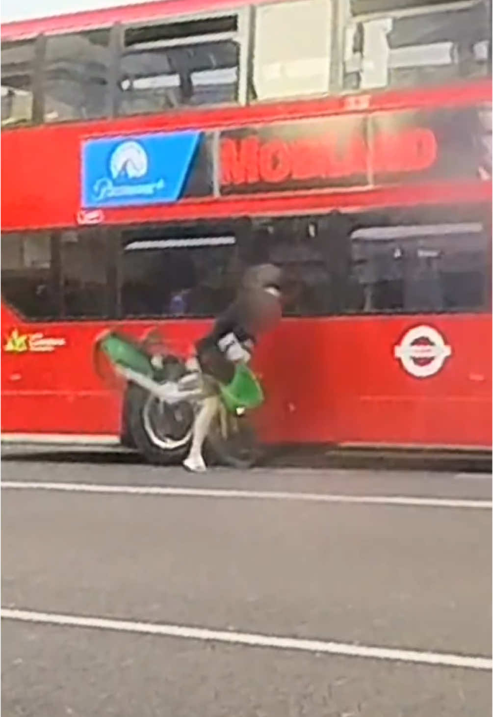she was okay 🙏 @DIAD #bikefail 