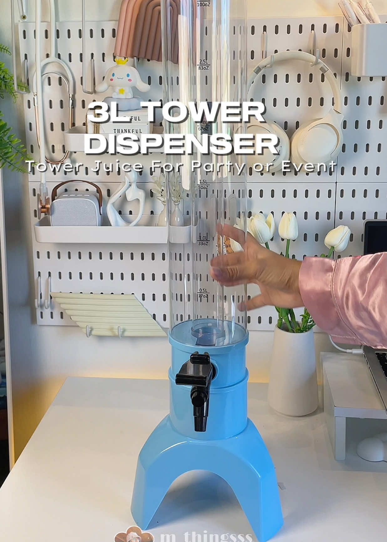 Ready kana for any occasion dahil sa TOWER JUICE DISPENSER!! 🍹🍸🍺🍷 #towerdispenser #drinkdispenser #dispenser #beertower #tower #fyp 