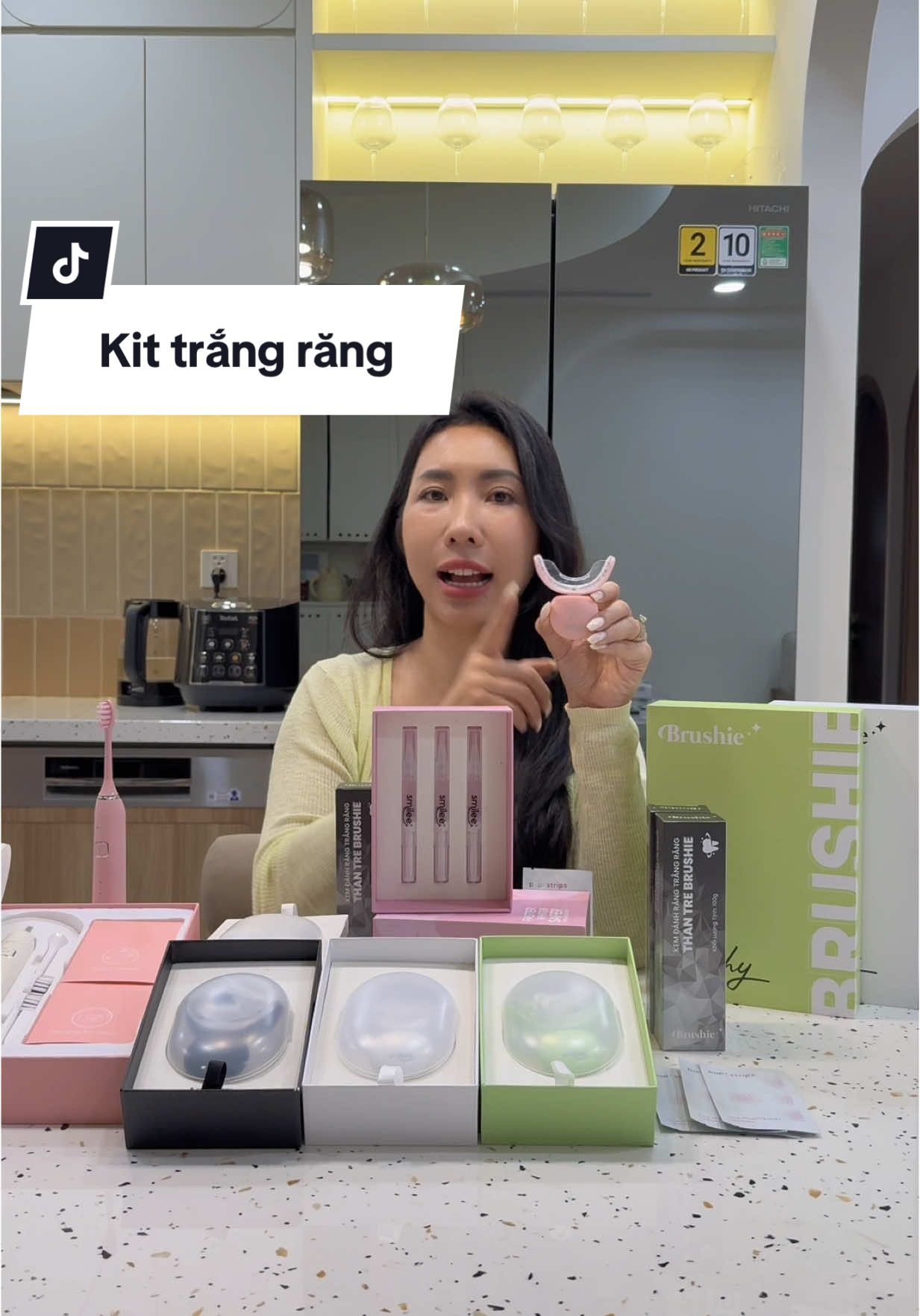 Săn kit trắng răng và bàn chải điện ngay trong live vì deal đang hời các mom ơi #changshugo 