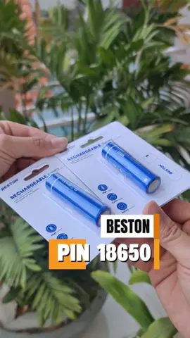 Pin Sạc 18650 Beston, điện áp 3.7V, dung lượng cao #pin #pinsac #pin18650 #pindungluongcao #dientutienich 