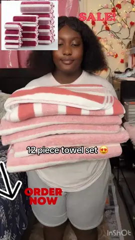Towel set 😍😍#fyppppppppppppppppppppppp #fyp #viral #trending #tiktokshopblackfriday #tiktokshopholidayhaul #sales #viraltiktok #tiktok #goviral #tiktok #tiktokshopcybermonday #tiktokshopsummersale #order 