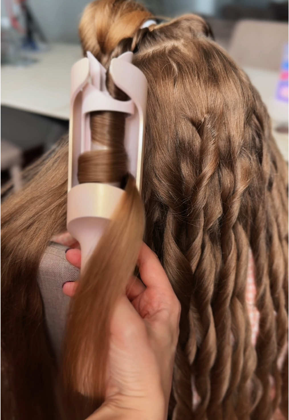 The best automatic curling iron for long hair @TYMO BEAUTY US 💞 #tymocurlpro #tymobeauty #curlstymo #tiktokshopsuperdeal #curls 