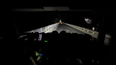 Chil chil đêm trên cao tốc mới❤️#capcut #xuhuong #hino500 #nghenghiepcuatoi 