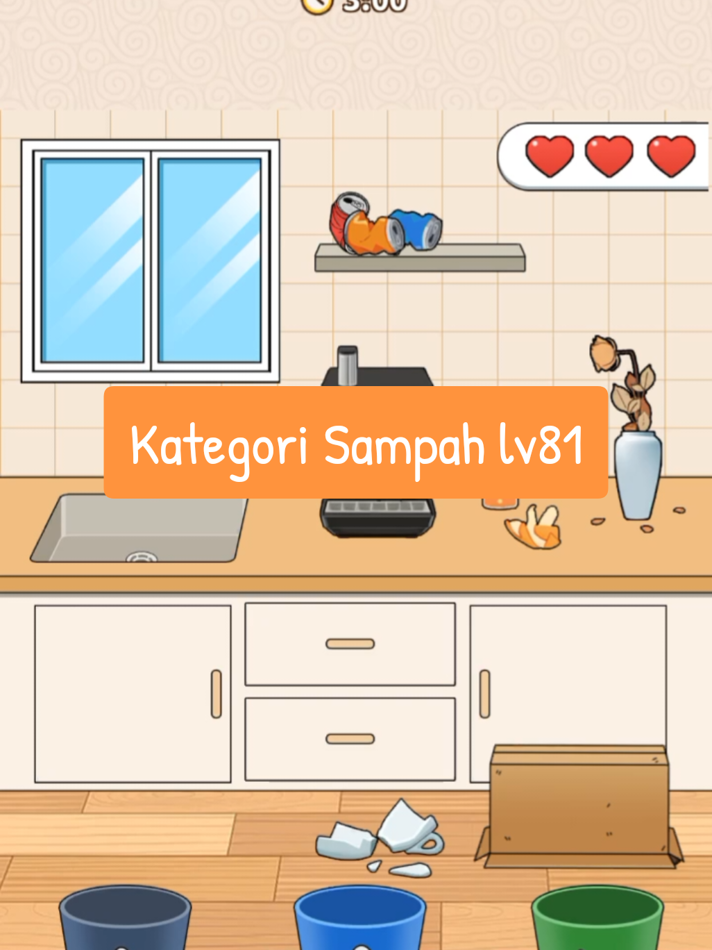 Brain puzzle Tricky Quest level 81 Kategori sampah #brainpuzzletrickyquest #puzzlegame #tekateki #gameplay 