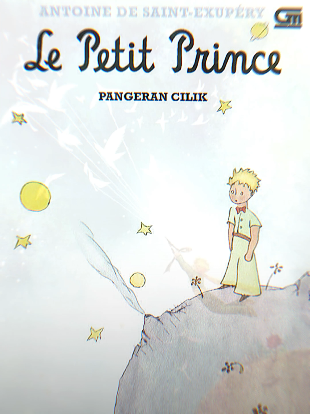 Cuma buku dongeng anak-anak kok😁 - The Little Prince adalah sebuah novel alegoris karya Antoine de Saint-Exupéry yang pertama kali diterbitkan pada tahun 1943. Buku ini menceritakan kisah seorang pilot yang pesawatnya jatuh di gurun Sahara, di mana ia bertemu dengan seorang anak laki-laki misterius yang mengaku berasal dari planet kecil bernama Asteroid B-612. Anak itu adalah sang Pangeran Kecil, yang kemudian bercerita tentang perjalanannya ke berbagai planet, masing-masing dihuni oleh tokoh-tokoh simbolis seperti raja yang gila kekuasaan, orang yang sombong, pemabuk, dan pengusaha tamak. Setiap pertemuan menyampaikan kritik terhadap sifat-sifat dan kebiasaan orang dewasa yang sering kehilangan makna sejati dalam hidup. Di bumi, sang Pangeran juga belajar tentang cinta dan kehilangan melalui hubungannya dengan seekor mawar dan seekor rubah, yang mengajarkan bahwa 