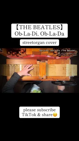 #手回しオルガン #Beatles #thebeatles #obladioblada #streetorgan 