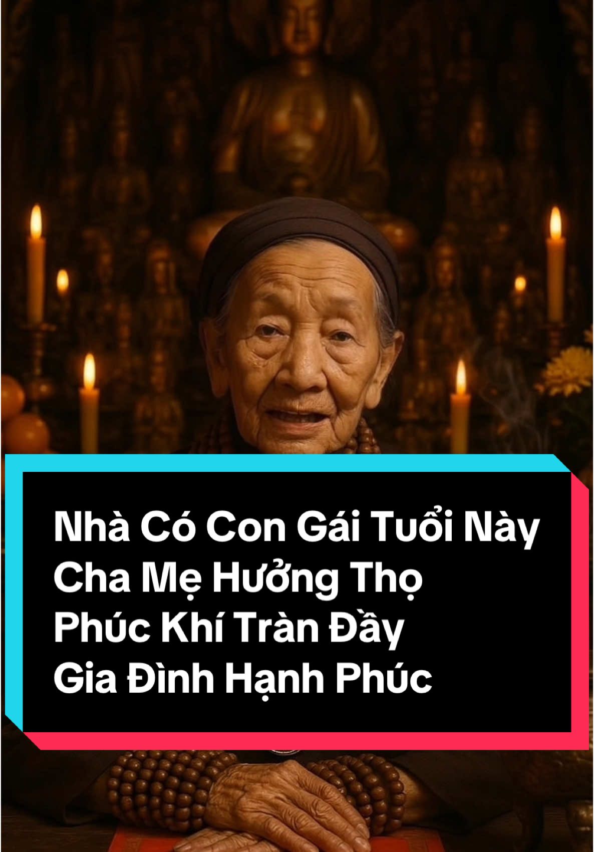 Phúc lộc dồi dào, cha mẹ hưởng thọ nhờ có con gái tuổi này #tamlinh #phongthuytamlinh #phongthuycaivan #phongthuy #phongthuynha #thaptamlinh #meophongthuy #12congiap 