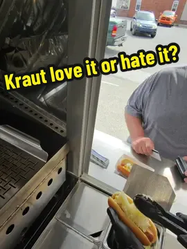 Kraut love it or hate it? #fypシ #hotdog #povs 