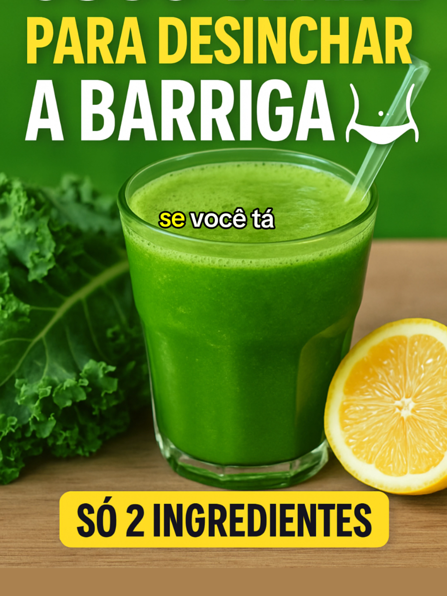 Se você sofre com barriga inchada e estufada, essa receita de suco verde para desinchar a barriga vai te surpreender! 🍋🥬 Um suco caseiro para desinchar a barriga feito com apenas 2 ingredientes para diminuir a barriga: couve e limão. Aprenda como fazer suco verde que ajuda a desinchar a barriga e desinflamar, melhorar a digestão e ainda fortalecer sua saúde! Esse é o verdadeiro suco seca barriga – uma receita para perder a barriga simples, rápida e natural. Quer mais dicas para desinchar barriga? Me segue e comenta aqui embaixo!  #creatorsearchinsights #desinchar #sucoverde #emagrece #sucodetox #acelerarmetabolismo #desincharbarriga #suco #sucos #sucosaudavel #dicasdesaude #alimentacaosaudavel #tiktokbrasil #fyp #fypシ゚ #saude #saúde #tiktokbrasiloficial🇧🇷 #fouryou #vaiprofy #fypp #receita #receitas #barrigainchada #couve #limao 