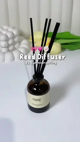 Auto wangi seruangan @summerscent.indonesia @Summer Spring Official  #summerspringindonesia #reeddiffusersummerspring #reeddiffuser #homefragrance #fyp 