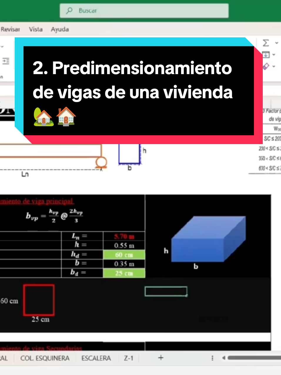 2. 𝙋𝙍𝙀𝘿𝙄𝙈𝙀𝙉𝙎𝙄𝙊𝙉𝘼𝙈𝙄𝙀𝙉𝙏𝙊 𝘿𝙀 𝙑𝙄𝙂𝘼𝙎🏠 #vigas #columnas #vivendas #neteco99 #predimensionamiento #ingenieriacivil #construccion #calculoestrutural #estructuras #tipsdeingenieria #aprendeconstrucción #construction #civil #planos #arquitectura #edificaciones #vigasdeconcreto #ingenieria #casas #viviendas #peru🇵🇪  #albañilesperu #maestrosdeobra #albañiles #plantillasingenieria #viralditiktok  #universidad #calculos 