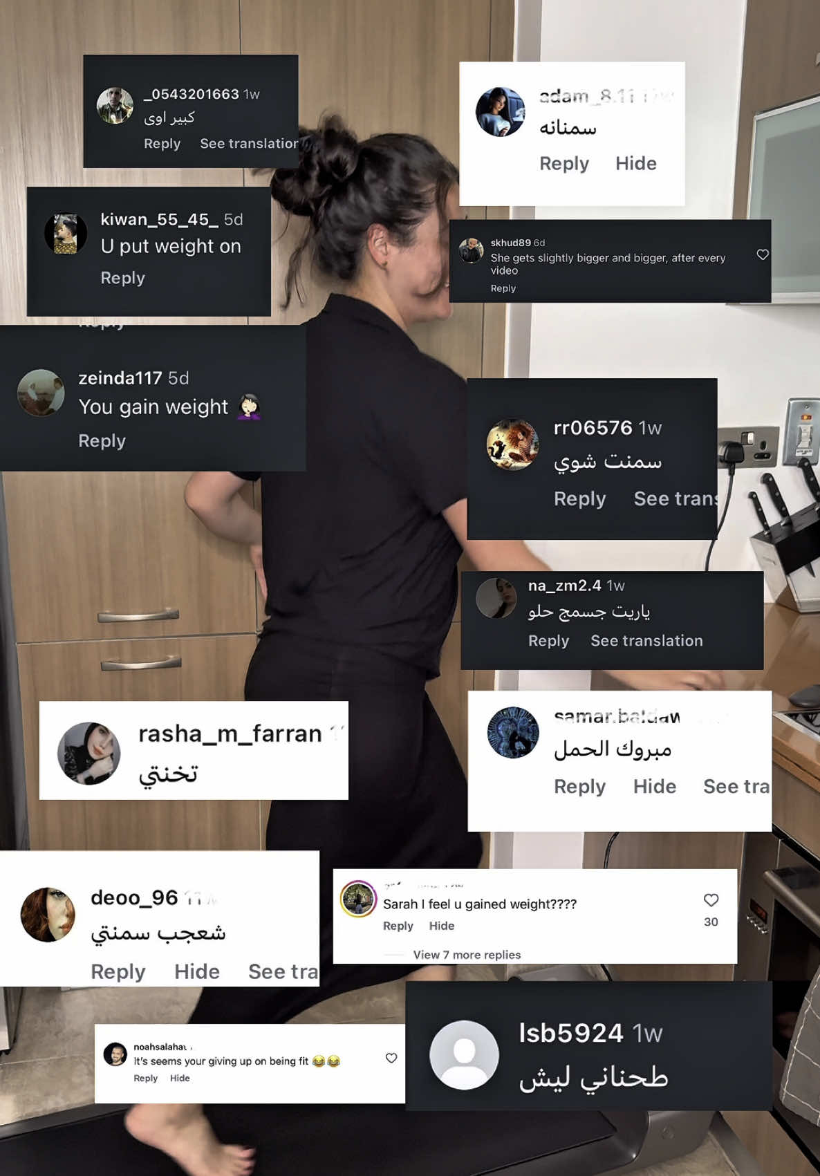 Hate comments improving my Arabic 💔
