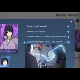 Selamat tinggal teman baikku satu satunya🥺 #MLBBxNARUTO #MLBBJalanNinjaku #mlbb #mlbbcreatorbase #narutoshippuden #sasuke 