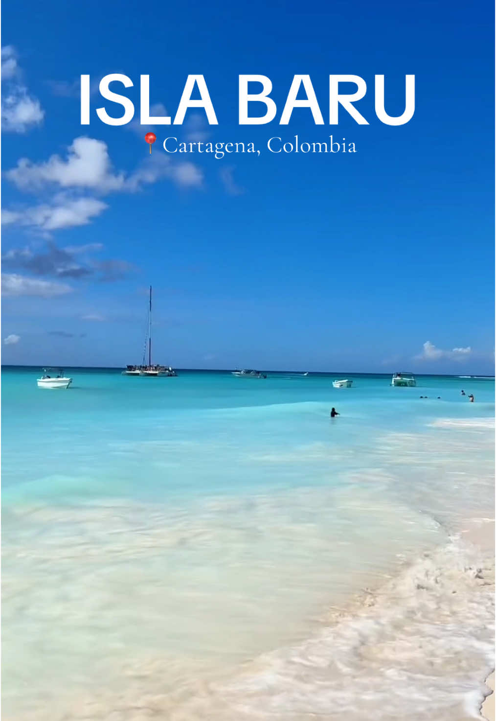 ISLA BARU 🏝️⛱️ 📍Cartagena, Colombia 🇨🇴  ¡Ven y vive la experiencia! ✨🗺️ #turismocolombia #turismo #viajes #playa #isla #colombia #cartagena #islabaru #fyp #paratiiiiiiiiiiiiiiiiiiiiiiiiiiiiiii #viral_video 
