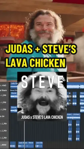 Replying to @adam I swear yall won’t let me rest till I’ve combined Lady Gaga’s entire discography with Steve’s Lava Chicken 😂😭🌋🐓 Judas (Lady Gaga) + Steve’s Lava Chicken (Jack Black)