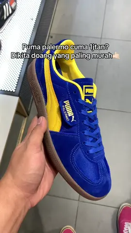 Sekarang puma palermo yang oke dikalangan anak genZ, warnanya oke banget buat hangout🤙🏻 atau nongkrong di coffeeshop🥰🤝