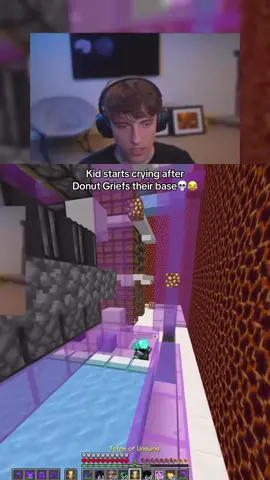L griefer Bro😂💀 #fyp #viral #donutsmp #griefing #Minecraft #famousovernight #dontlfop 