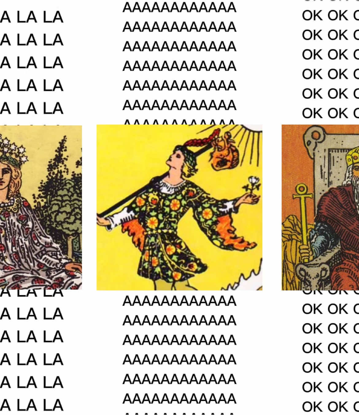 Imperador: — Você tá 27 minutos atrasado. O Louco: — Relaxa, cara… o tempo é uma ilusão criada pelo capitalismo. Imperador: — E a responsabilidade também, né? Imperatriz: — Calma, vocês dois. Vamos focar na energia do encontro. Eu tô aqui há dez minutos sentindo a vibração da mesa e meditando sobre abundância. #tarotcards #tarô #arcano #tarotmemes #CapCut 
