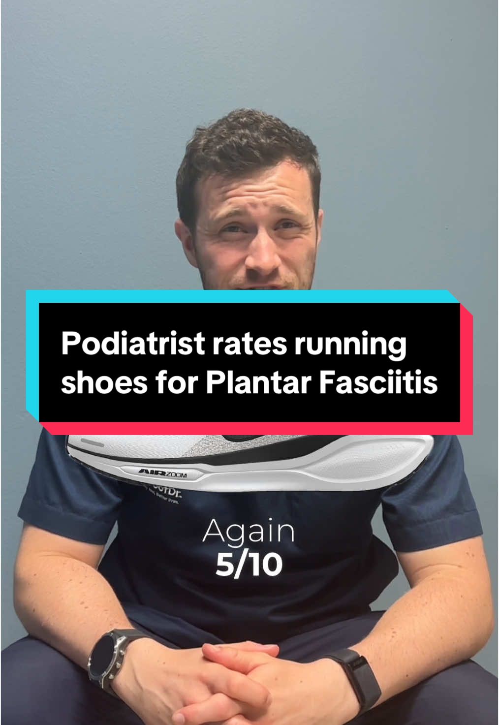 Podiatrist rates running shoes for plantar fasciitis sufferers! #fypsg #footpain #plantarfasciitis #Running #runningshoe
