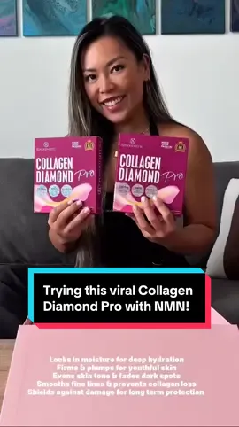 Tried the new Kinohimitsu Collagen Diamond Pro — packed with 5500mg collagen + NMN! Came with a skin analyser so I know it’s working. Skin = hydrated, bouncy, and thriving. Taste so good as well, definitely recommend 👍🏻 #Collagen #NMN #SkinAnalyzer #Kinohimitsu #HydratedSkin #SkincareUnboxing #antiaging #glowingskin 