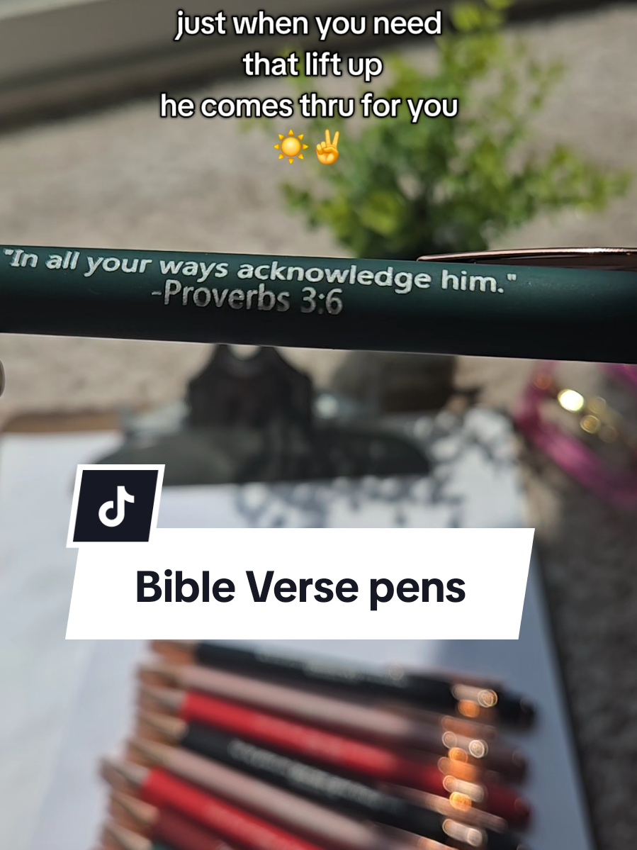 when that sign just comes thru.. #biblestudy #Bibleverse #pens #stationary #writingpens #writingpens #verse #bibleversepens 