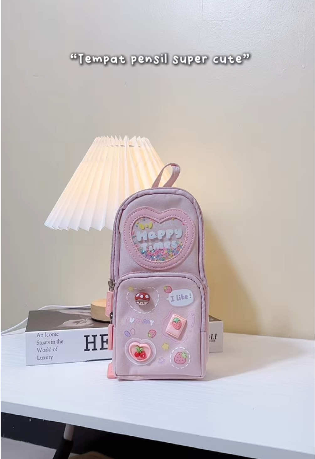 Selucu ini cuma 30 ribuan💗#tempatpensil #alattulis #tempatpencil #backpack #alatsekolah #perlengkapansekolah #idekado #pink #pinkaesthetic #fyp 