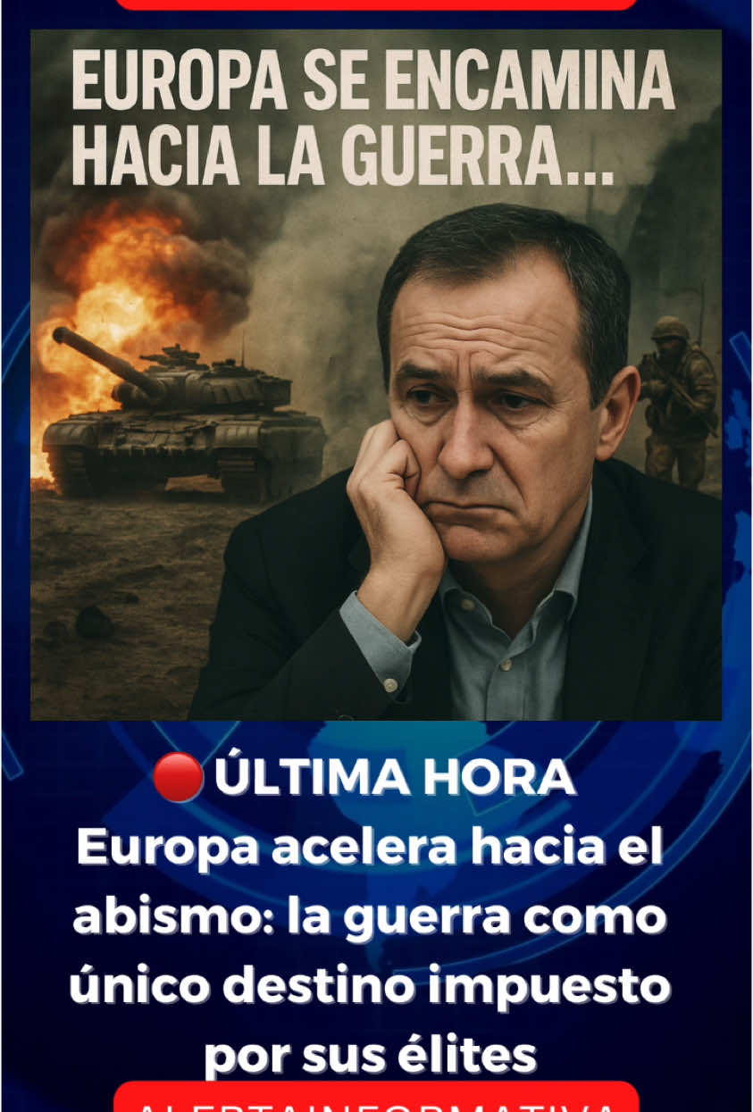 #EuropaEnGuerra #NoEnNuestroNombre #GuerraImpulsadaPorLasÉlites #LosPueblosNoQuierenGuerra #UEalDesastre #StopLaEscalada #PazParaEuropa #LaGuerraNoEsLaSolución #NuestrosHijosNoSusGuerras #alertainformativa 