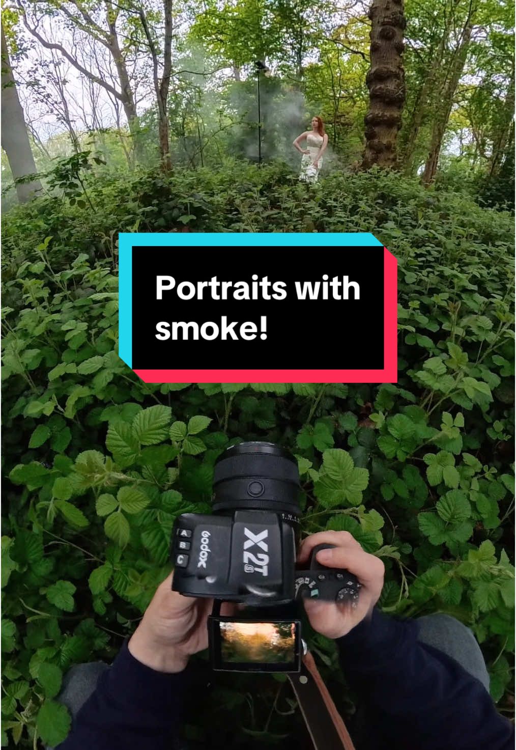 Adding smoke to your portrait photographs can really give them impact! I love to do this, especially when back lighting with off camera flash as I have done here @Godox Official @MagMod @Sony Alpha #weddingphotographer #creativephotography #smokephotography #weddingphotography 