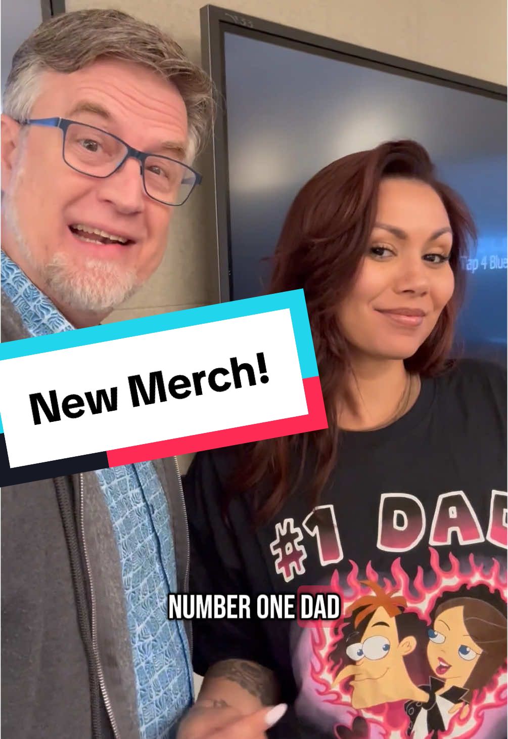 @Olivia Olson got a new shirt!  #doofenshmirtz #vanessadoofenshmirtz #phineasandferb #writersroom #Disney #CountdownToSeason5 #newmerch 