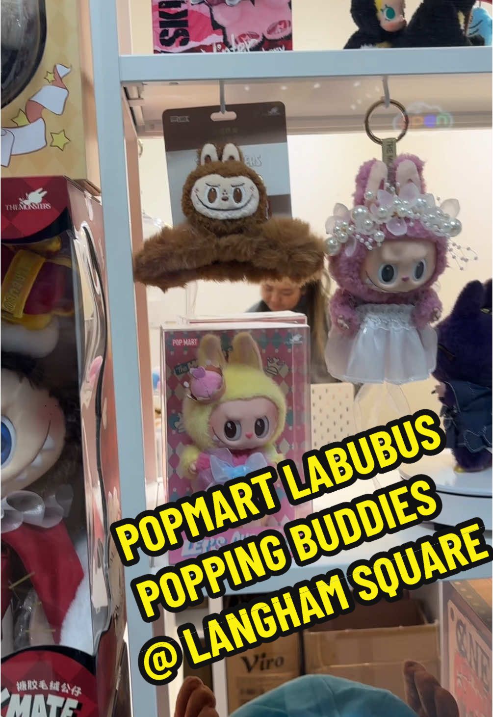 YALL STOP BUYING OVERPRICED #LABUBUS AND PLAYING THE BLIND BOX GAME!!!!  @poppingbuddies is an official #popmart vendor that sells everything #labubu #crybaby #skullpanda etc. They can confirm what character you get too!!!  Located at  Langham Square 8339 Kennedy Road, Unit 2512 Markham, Ontario . . .   #toytok #labubucanada #labubutoronto #labubumacarons #bigintoenergy #labububigintoenergy #labubumarkham #brampton #toytok #popmartunboxing #unboxing #popmartglobal #popmartcanada #labubucanada #cryingforlove #crybaby #vinylfigure #blondbox #blindbag #poppingbuddies #labubumacaron #themonsters #zimomo #zimomothemonsters 