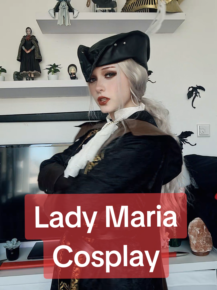 ciri or doll next?👀 #soulslike #mariacosplay #bloodborne #bloodbornecosplay #ladymaria #ladymariacosplay #cosplay #dance 
