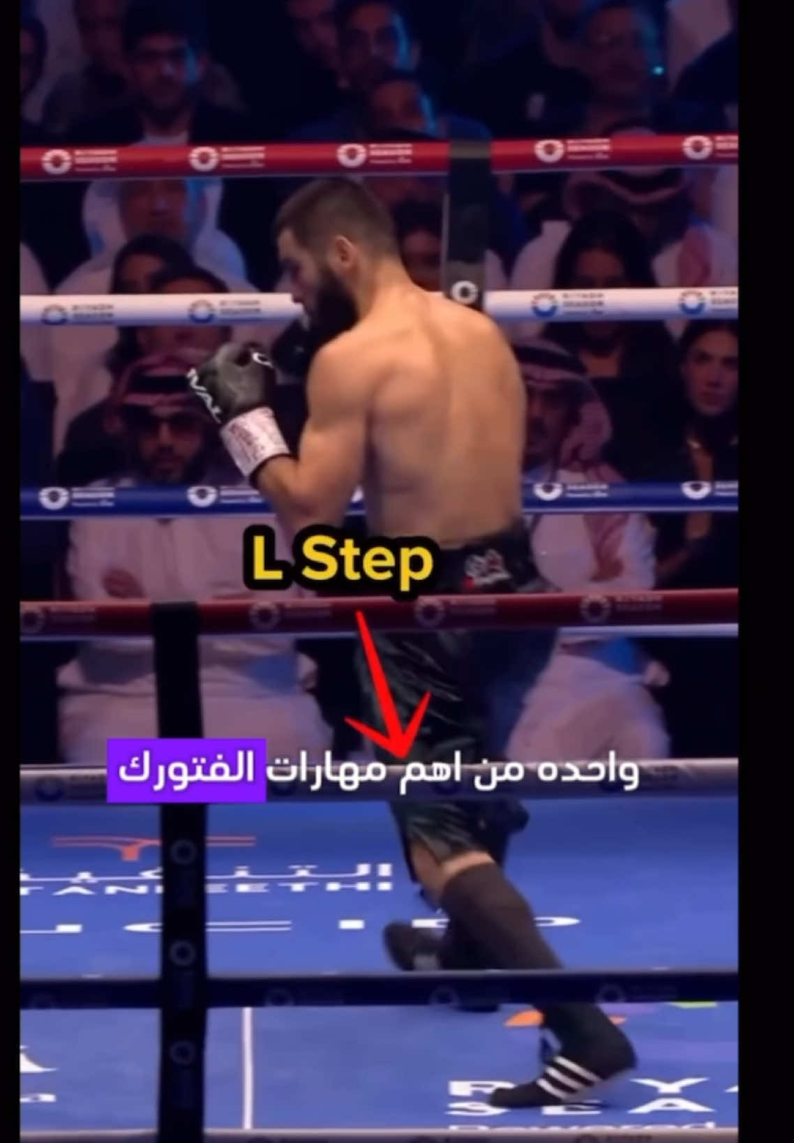 🫰🏼The L step boxing مهارات الفوتوورك للملاكم 👌 اتعلم ملاكمه مع كوتش مهنا🤝 #footwork #boxing #ملاكمه