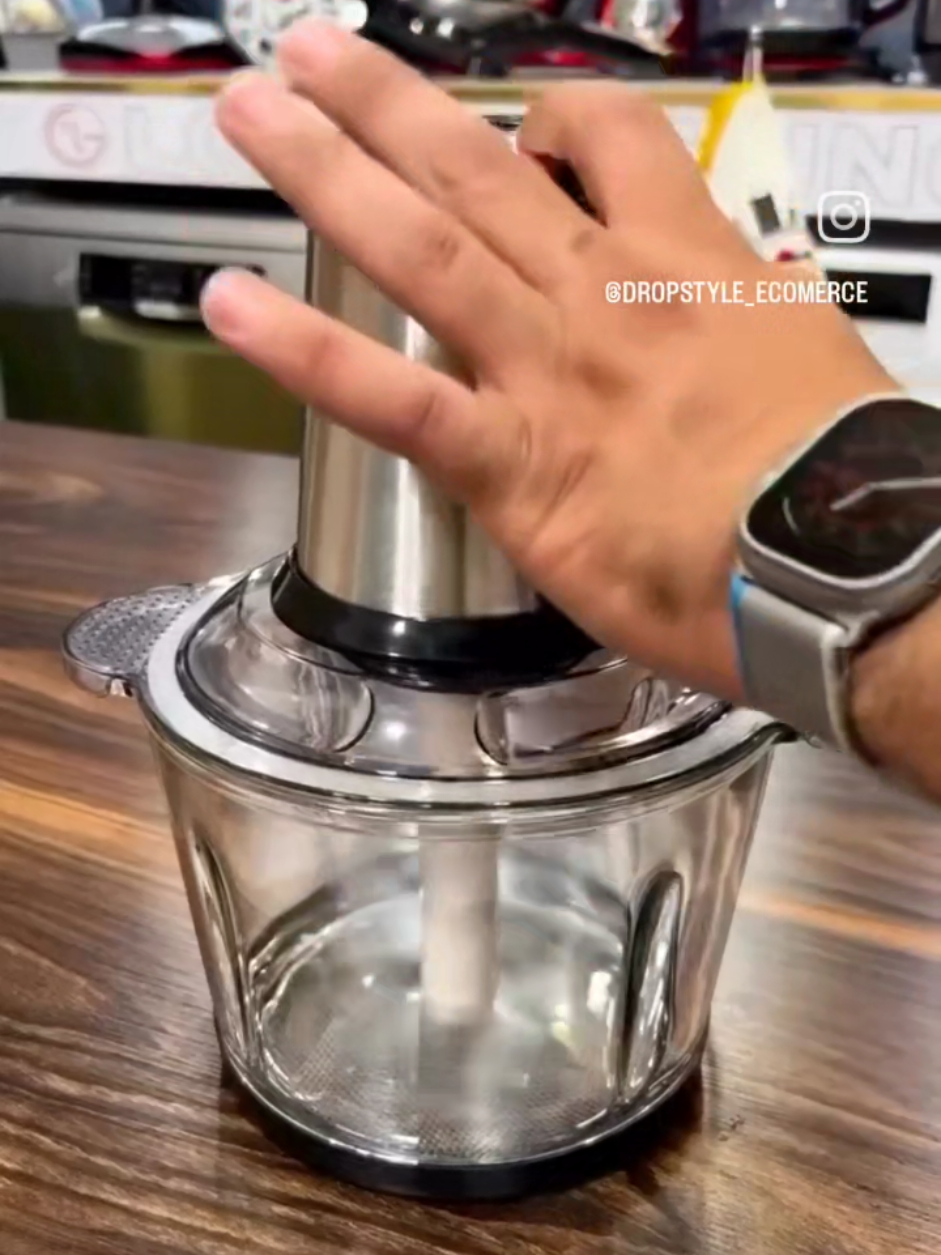 Triturador de alimentos. 