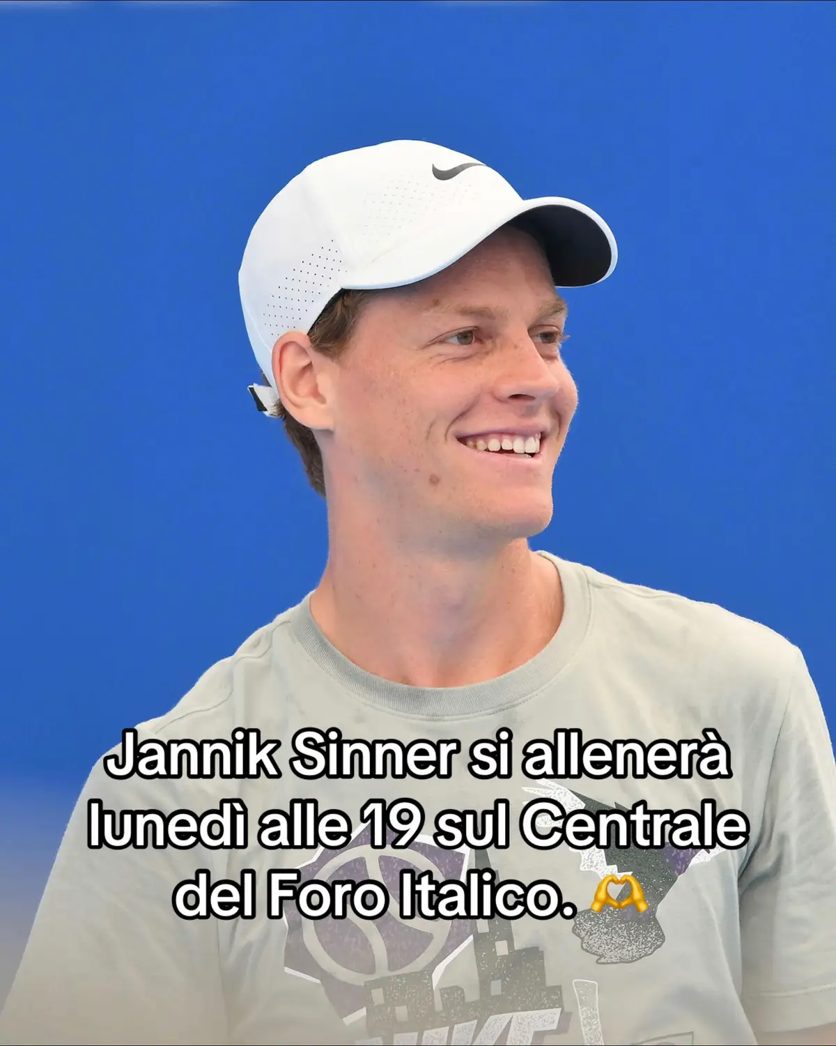 Agli #IBI25 torna Jannik Sinner. Appuntamento a lunedì. #TikTokTennis 