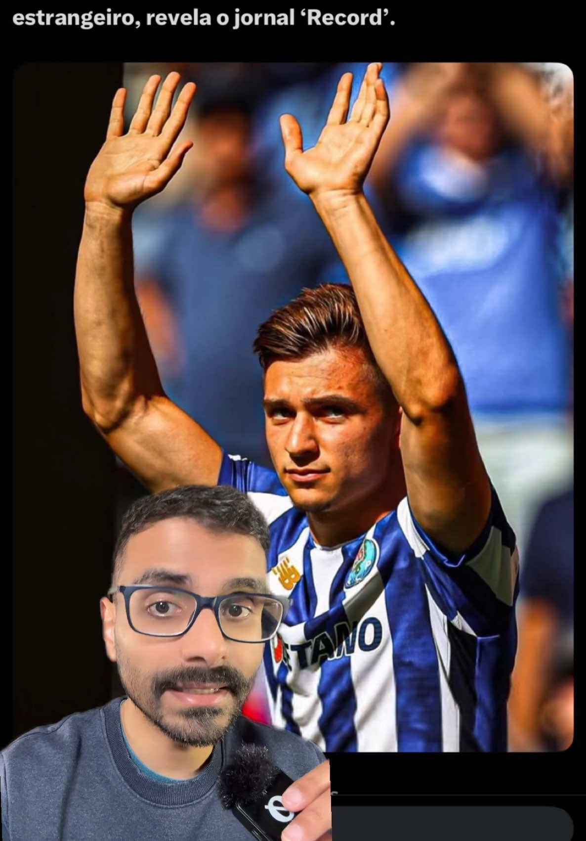 Francisco Conceição não quer regressar ao Porto 🫣 e tem um interessado 👀 #futebol #ligaportugal #fcporto #franciscoconceicao #conceicao #transfermarkt #fy #fyp