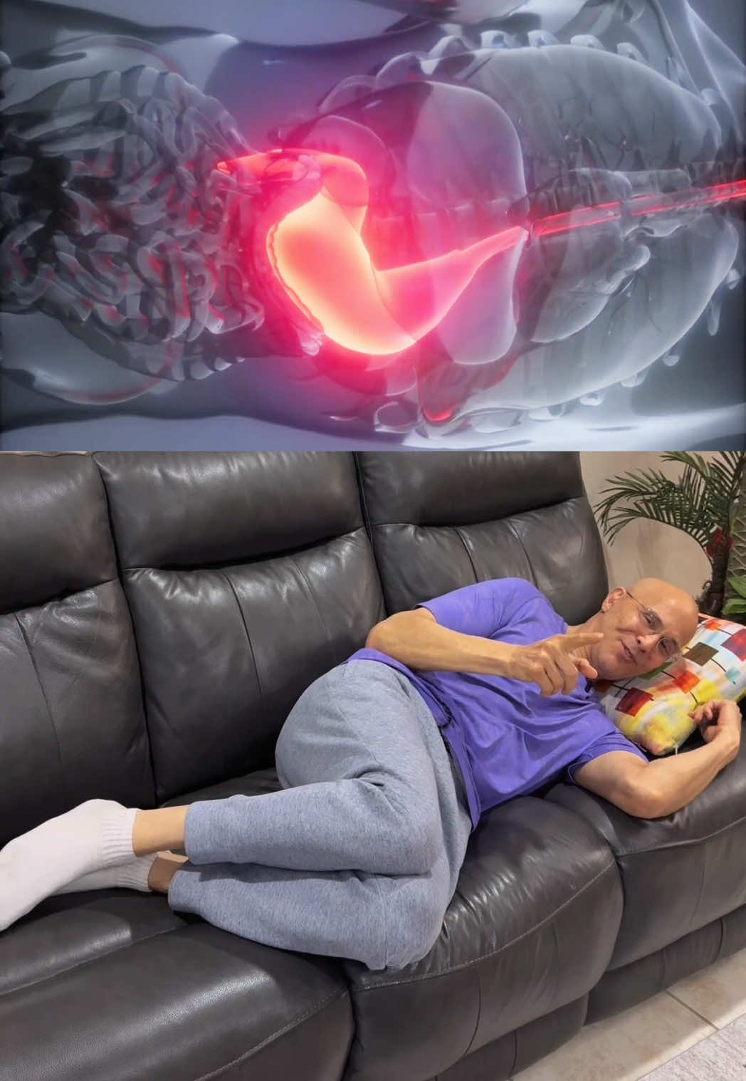 Why Left Side Lying Wins!  #drmandell #health #digestion #sleeping