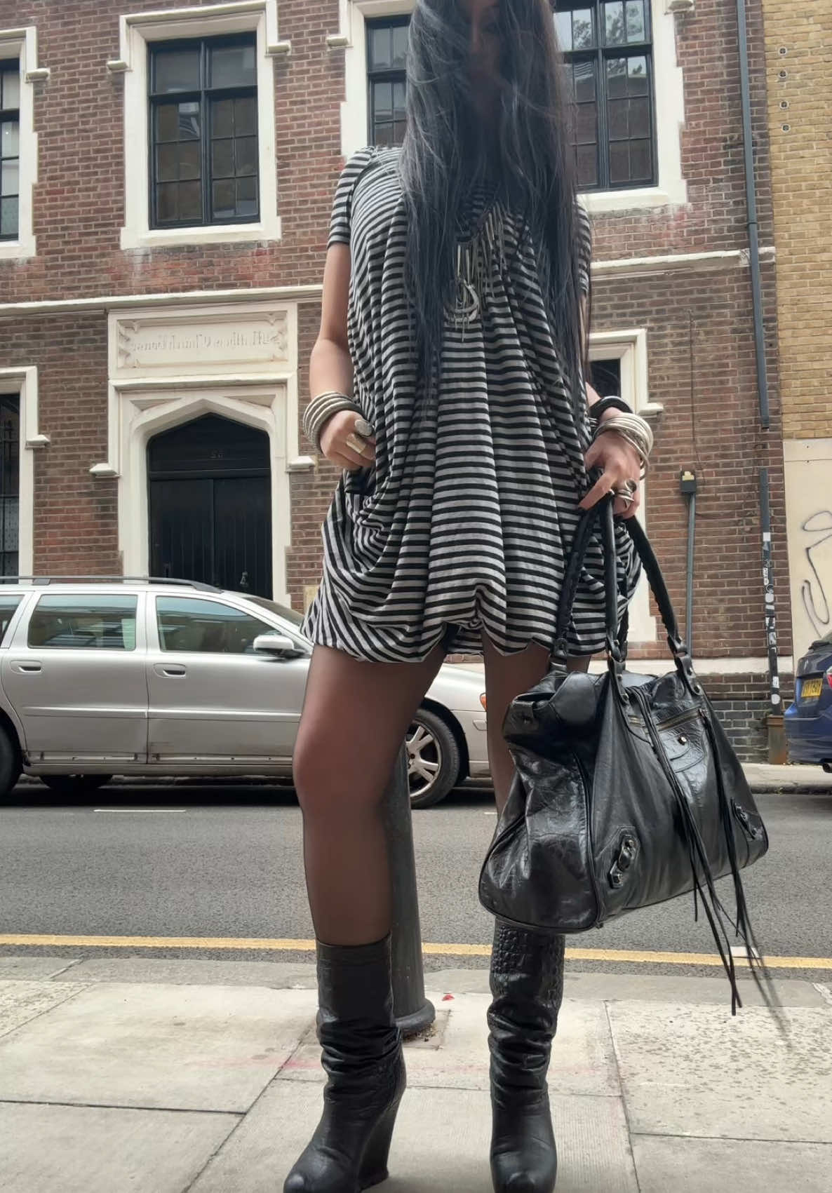 you’ll never catch me not wearing a pair of wedges, idc what i’m doing i’ve walked miles in these boots | outfit of the day #fashion #avantgardefashion #indiesleazefashion #tumblrgirl 