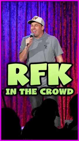 RFK was at my show🤣🤣🤣#standupcomedy #adamray #rfk #jokes #starbucks #cigarettes #trump #crowdwork #funny #fyp