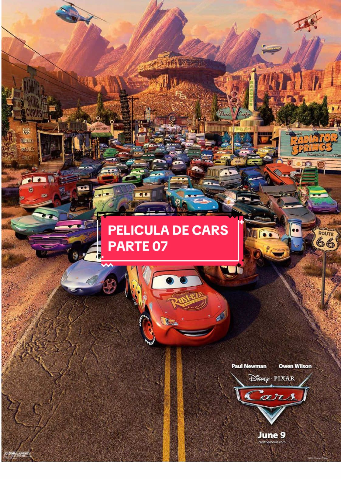 Cars - Disney Pixar - Pt.07 #cars #carsmovie #carspelicula #peliculadecars #rayomacqueen #radiadorsprings 