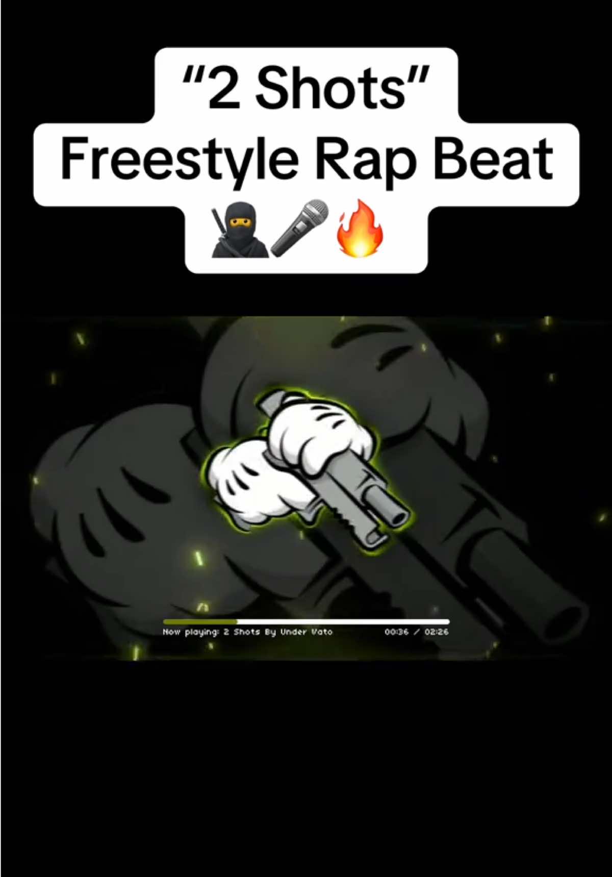 2 shots freestyle rap beat 🥷🎤🔥 #undervato #music #beat #freestyle #newmusic #musicproduction #producerlife #artist #duet #hiphop #flow #inthestudio #nocopyright #Trapbeats #colab #trap #beats #hiphopmusicproducer  