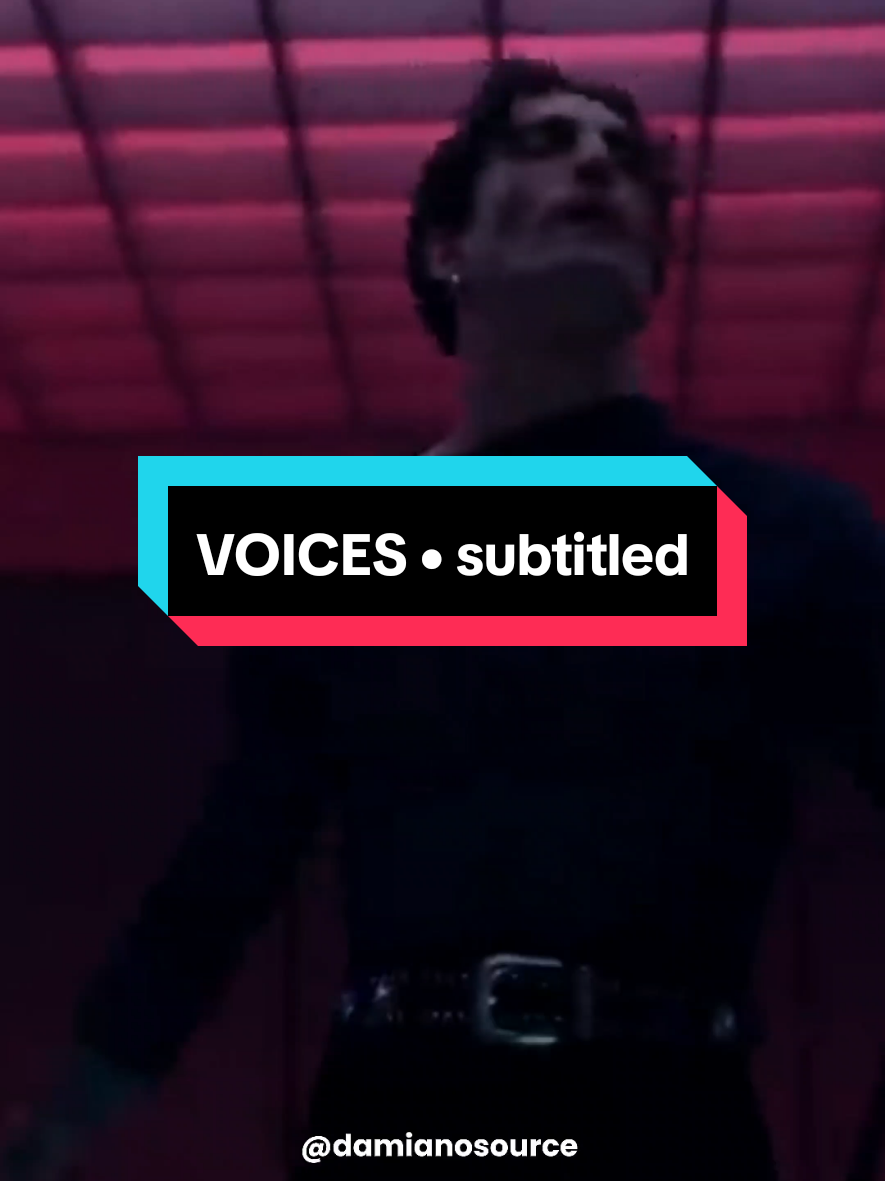 @Damiano David - VOICES • ENG subtitled 🇺🇸 © damianosource #damianodavid #damiano #voices 