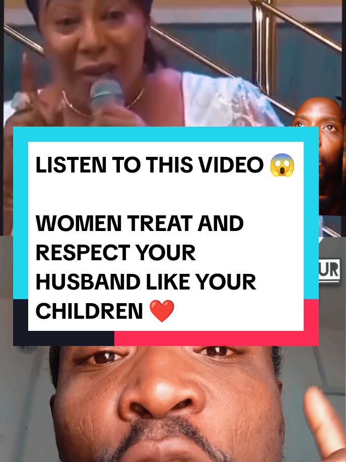 Women Treat and Respect Your Husband like Your Children.#marriageadvice #relationships #marriage #marriagetips #women #respect #Love #firstpageonline #husbandandwife #husbandwife #goviral #fypppppppppppppp 