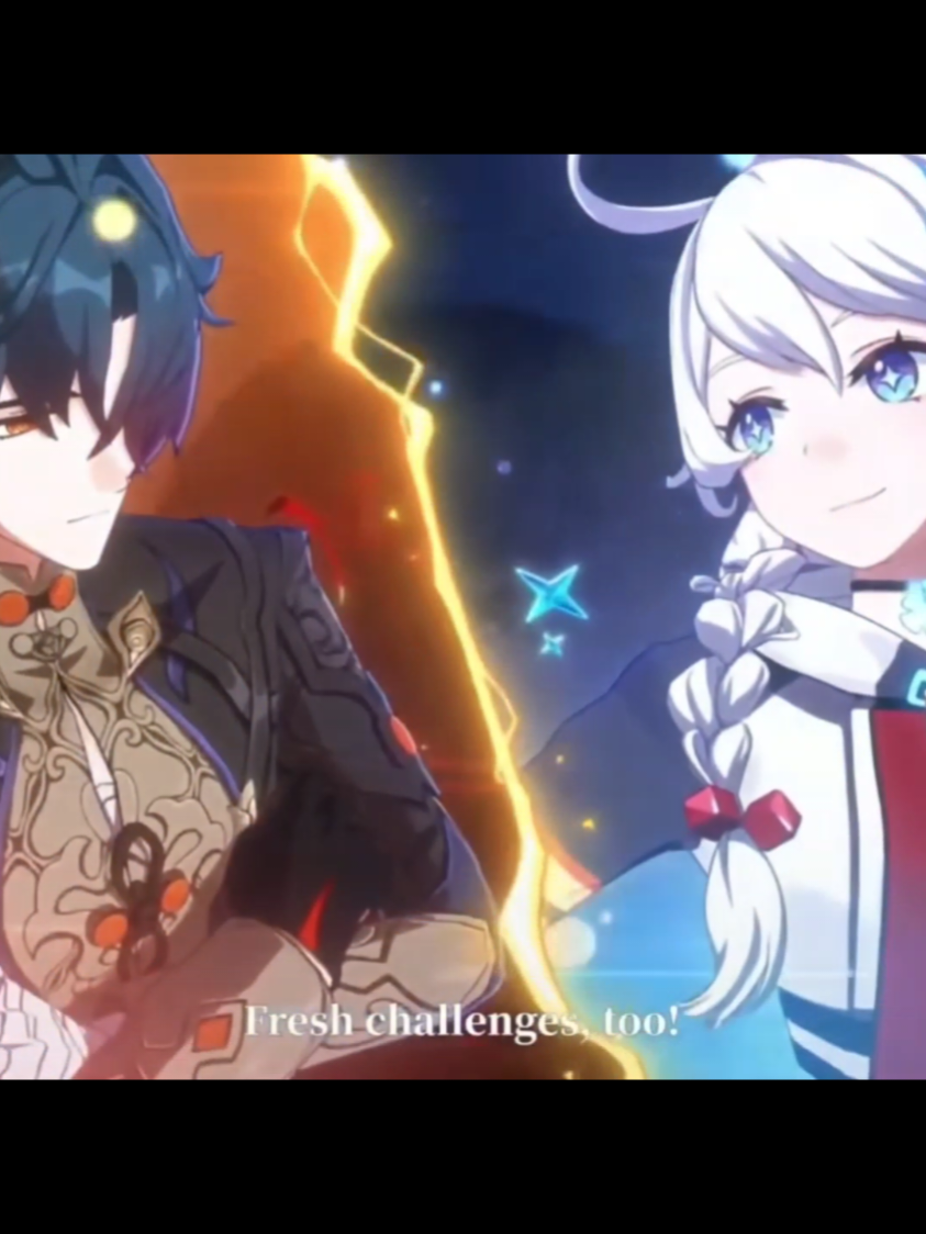Yes this was my first thought when i saw this and yes i mean both platonically and romantically #HonkaiStarRail #GenshinImpact #honkaiimpact3rd #honkaiverse 
