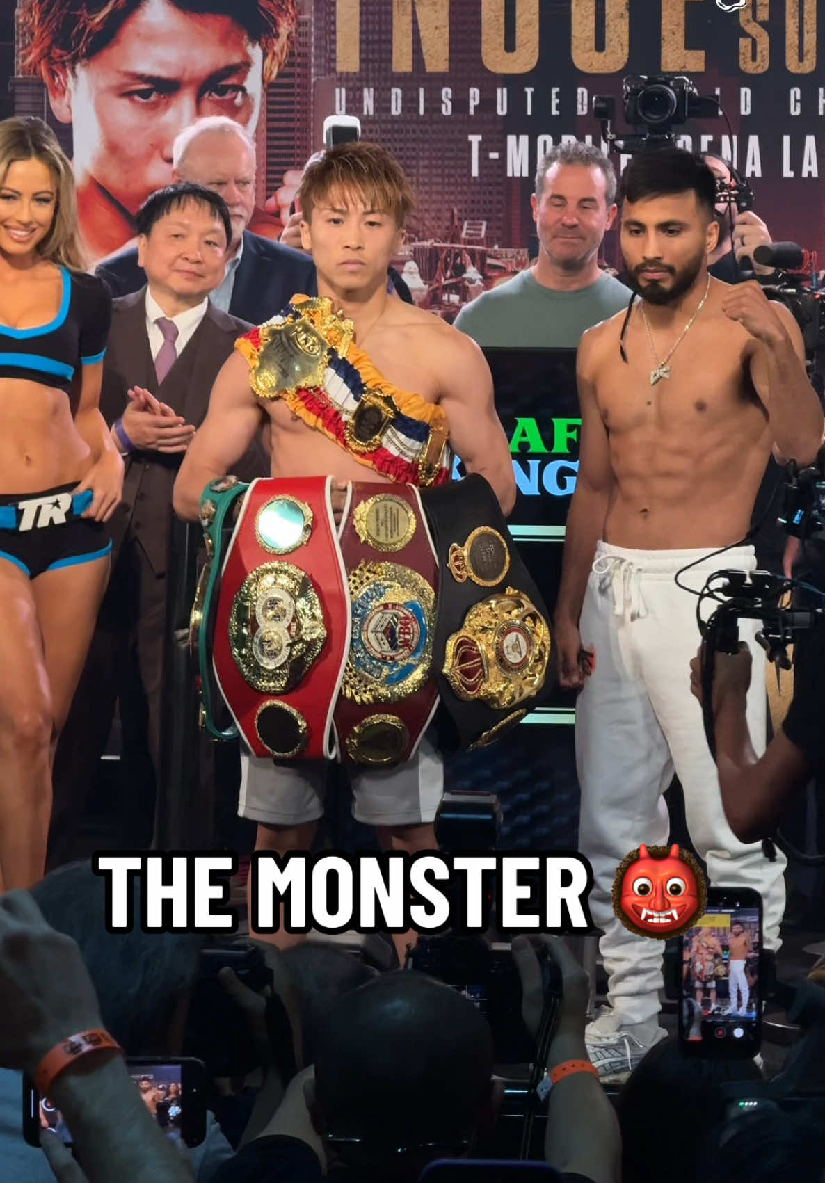 DRIPPED IN GOLD 🏆 #InoueCardenas  #naoyainoue #inoue #boxing #boxingfans 