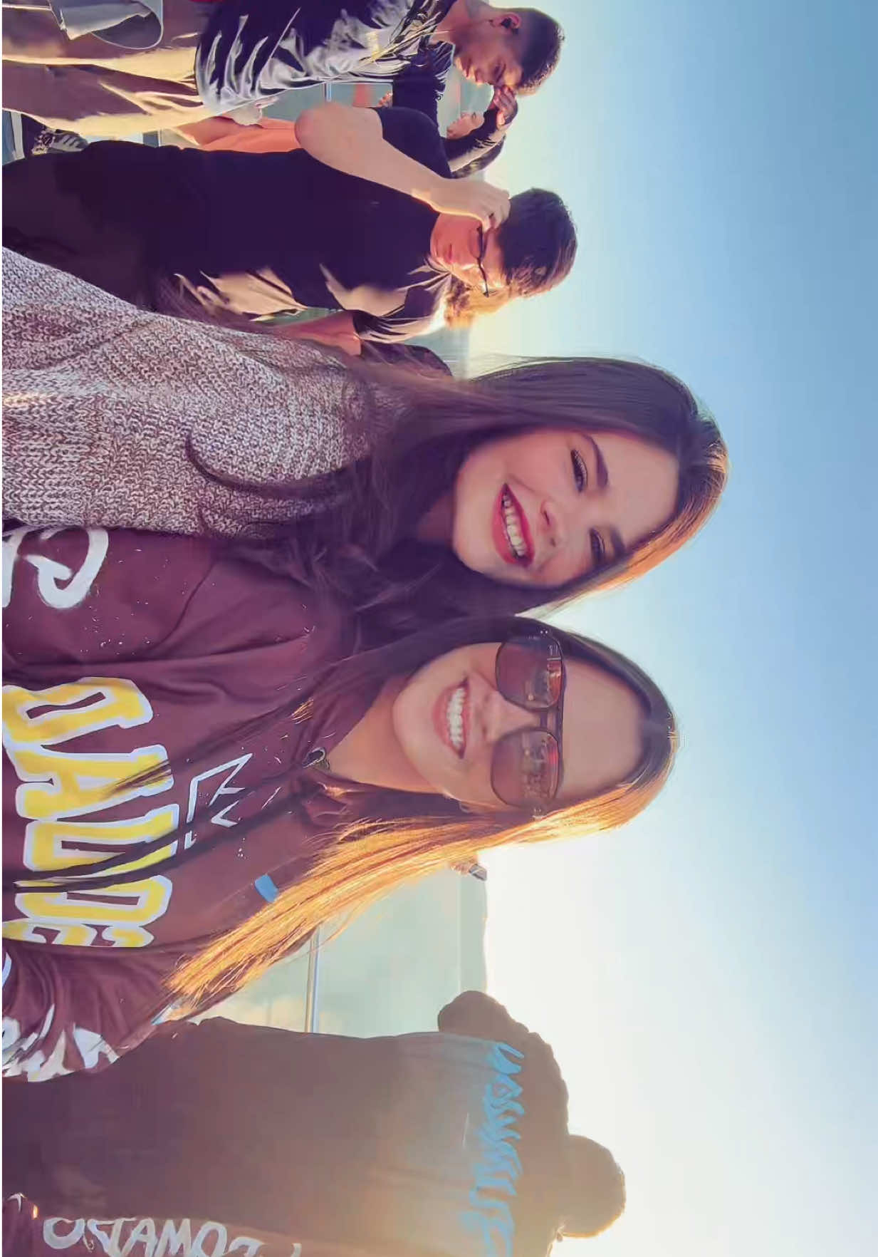 vista linda no skyglass com ela 💗 