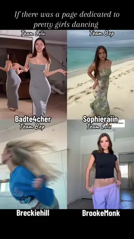 Badte4cher , Sophieraiin , Brookemonk and Breckiehill #dancetiktok #foryou #badteacher #dancetrend 