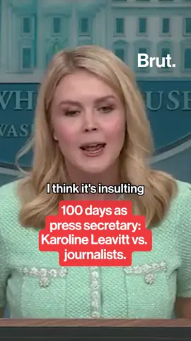 Here are some of the most notable times Karoline Leavitt clashed with journalists during her first 100 days as press secretary. #KarolineLeavitt #PressSecretary #PressBriefing #Journalists #WhiteHouse